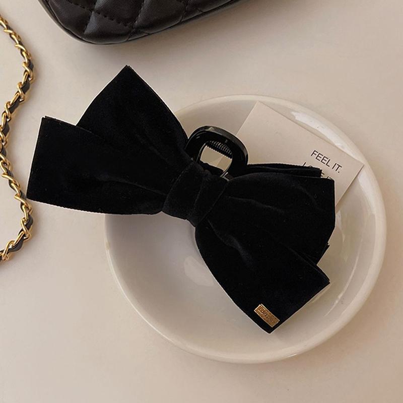 Большой бант для волос коготь нескользящий зажим для волос с сильной фиксацией модные аксессуары для волос для женщин и девочек