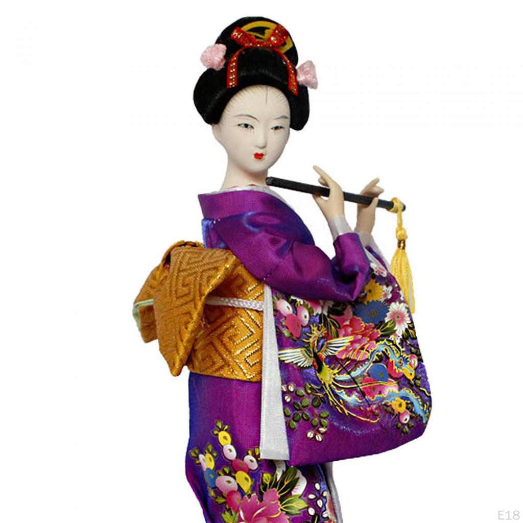 Этнические японские куклы гейши, азиатская кукла, статуэтка леди для украшения стола
