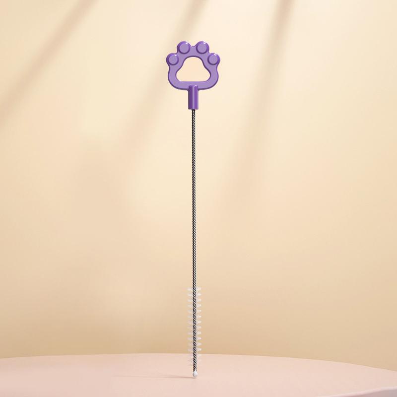 1 шт. Щетка для чистки питьевой соломинки, очиститель труб из нейлона и нержавеющей стали с длинной ручкой, щетки для чистки соломинки