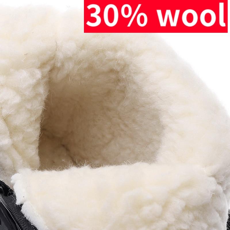 Winter New Thick Couple Snow Boots Plus Velvet Warm Side Zipper Outdoor Casual Short Boots Cold Resistance Men Cotton Shoes