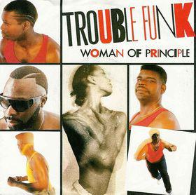 12-дюймовая пластинка TROUBLE FUNK - Woman Of Principle 096761 Island Records 1987 US Танцевальная и Электронная Б/У
