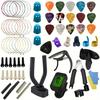 60/65/66pcs Ultimate Guitar Accessories Kit: 60/65/66-Piece Set for Acoustic Guitarists and Beginners