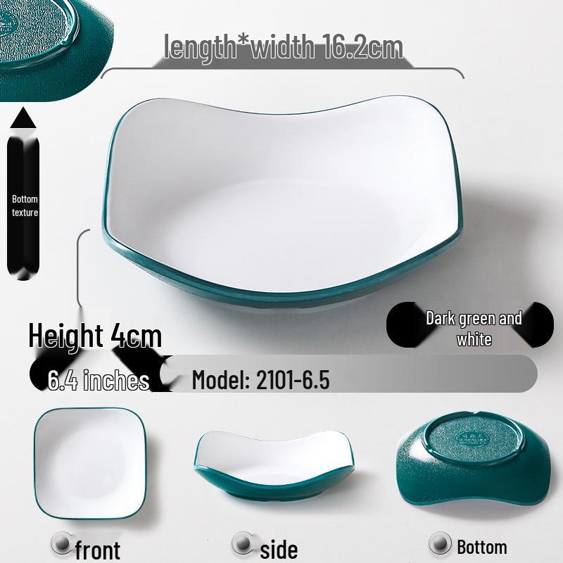 Меламиновая тарелка для закусок и соусов для KTV, ресторана - Креативное холодное блюдо, Имитация фарфора