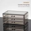 Transparent Multi-Layer Jewelry Storage Box with Drawers for Rings, Earrings, and Necklaces