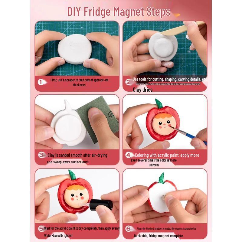 Набор глины для лепки из камня своими руками: Легкая полимерная глина и цветной пластилин для поделок