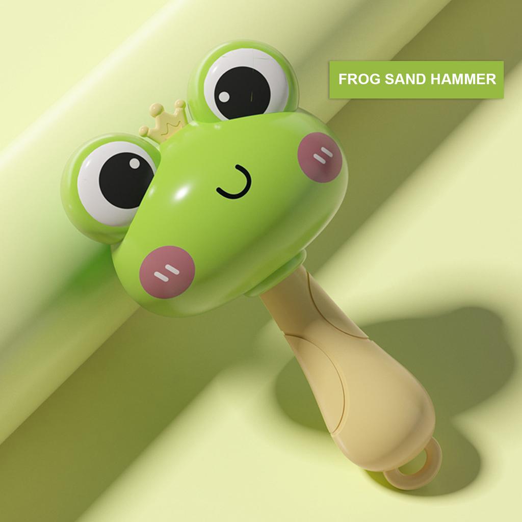 Ручной детский мультяшный утенок, игрушка-шейкер для сенсорной стимуляции слуха, детская игрушка-погремушка, утенок-шейкер