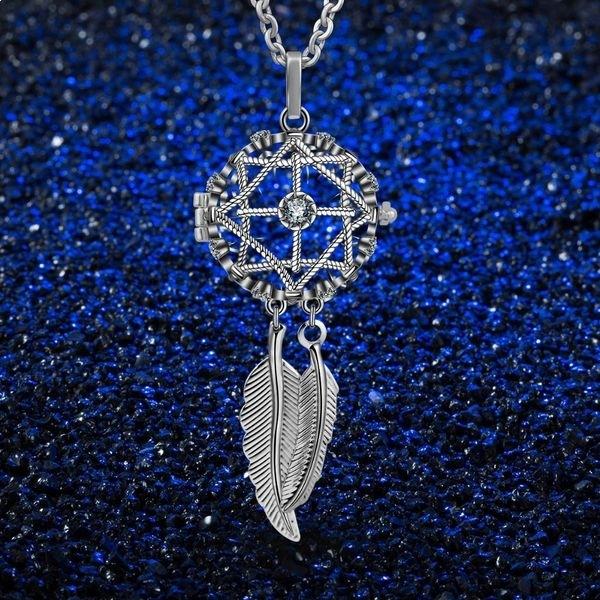 Клетка бола для беременных с хрустальным розовым шариком-ловцом снов