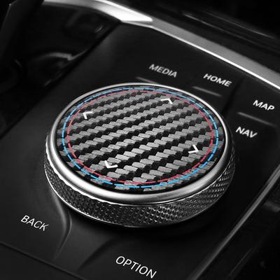 Для BMW серий F30 F20 G20 F10 F31 F32 F34 F36 1 2 7 X3 X4 X5 X6 i3 iX3 Z4 Из Алькантары Наклейки-акценты на ручку мультимедиа автомобиля