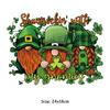 St Patrick Day Iron-On Transfer Hoodies Parches Ropa Diy Clothes Sticker Heat Transfer T-Shirt Thermal Patch For Pet Doll Cothes