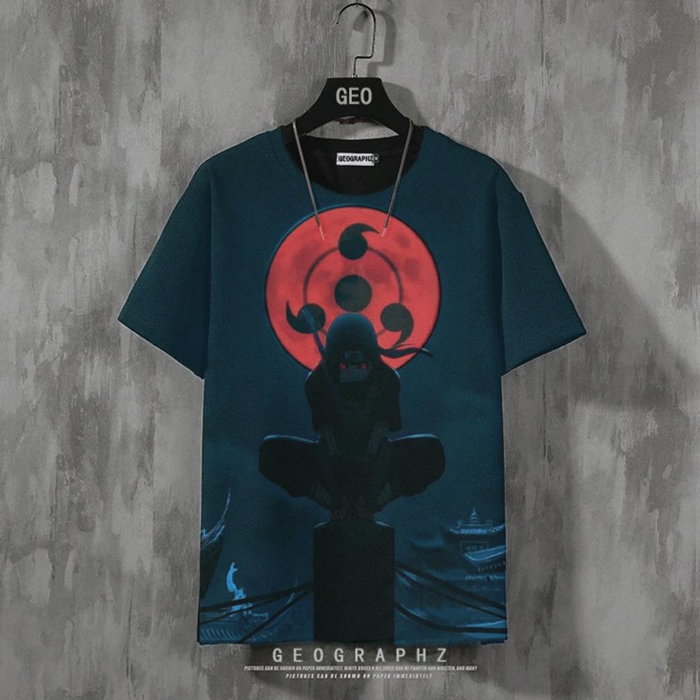 Мужская футболка в стиле аниме в стиле ретро, ​​уличная футболка с короткими рукавами для мужчин, повседневная летняя футболка с 3d принтом, дышащая свободная мужская одежда