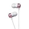 Stereo Earphones White X Light Pink with a Cute Design That Colors Your Ears EHP-CN600A5 EHP-CN600A5 Canal-type