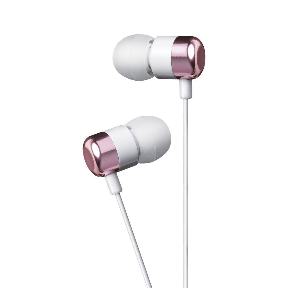 Stereo Earphones White X Light Pink with a Cute Design That Colors Your Ears EHP-CN600A5 EHP-CN600A5 Canal-type