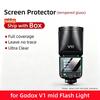 9H Tempered Film Glass Screen Protector for Godox IT32 IT30Pro V480 V1 Mid V1Pro V685II V850III V860III TT600 XPro X3 V100 X3Pro