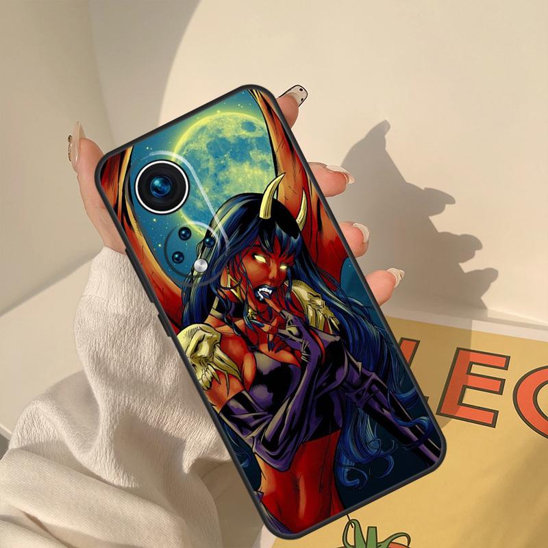 Чехол Devil Woman Для Honor Magic 7 Lite 5 6 8 Pro Чехол Для Honor 200 400 50 70 90 X8a X8b X9a X9b X9c