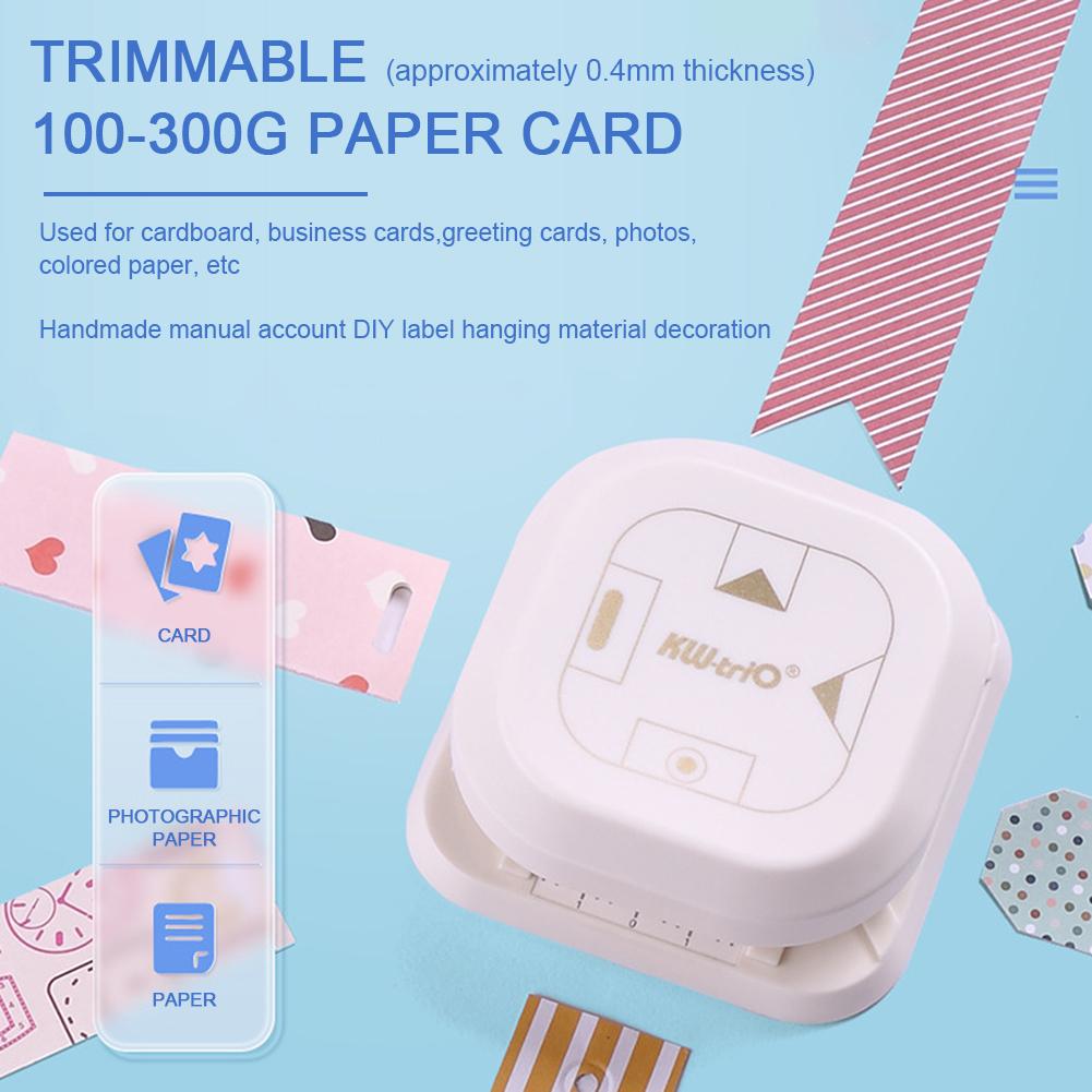 4 в 1 дырокол для бирок, резак для скругления углов, дырокол для бумажных этикеток, портативный инструмент для изготовления фотокарточек, инструменты для самостоятельного изготовления бумажных проектов, инструмент для резки углов