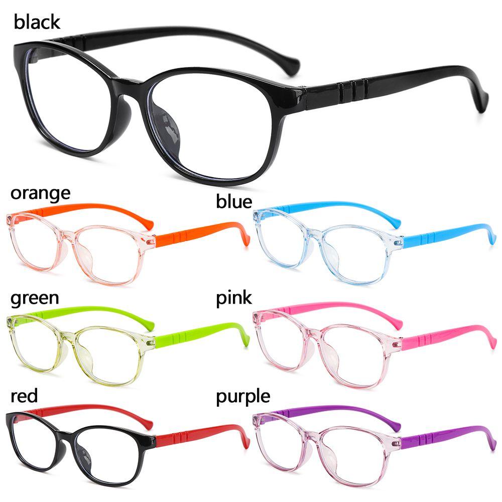 Computer Online Classes Anti Blue Light Ultra Light Frame Comfortable Eyeglasses Kids Glasses