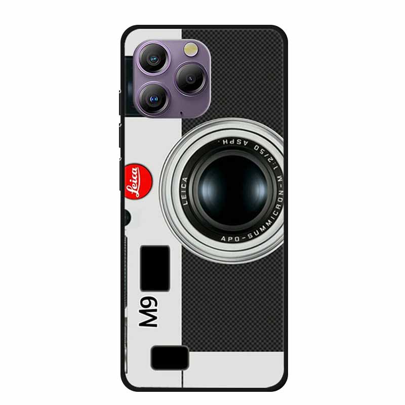 Soft Space Cover for Blackview A96 Case Flower TPU Cat Silicone Phone Cases for BlackviewA96 Cover Shockproof Lovely Shell