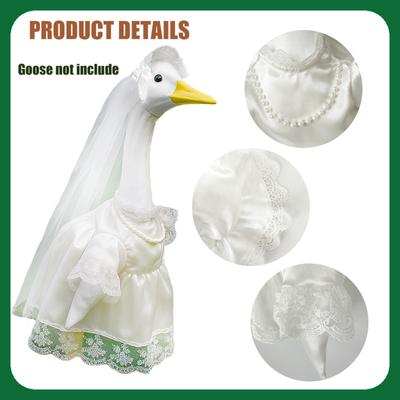 Веранда Домашний питомец Костюм Свадьба Свадебное платье Подарок День Смешной Сад Платье