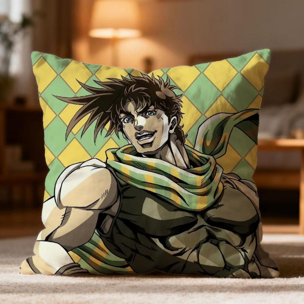 Горячая Наволочка J-JJoJo's Bizarre Adventure Мягкая Стираемая Наволочка Многоцелевая для Дивана Кровати Путешествий Офиса