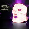 Улучшенная силиконовая маска для омоложения кожи Photon, красная и синяя домашняя светодиодная маска для лица, инструмент с инфракрасным светом