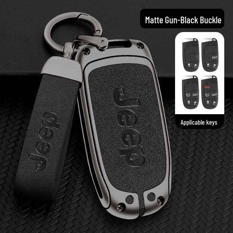 Key Case for Jeep Cherokee, Compass, Grand Cherokee, Renegade, Grand Commander
