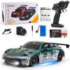 1:Радиоуправляемая дрифт-машина GTR в масштабе 1:14 - 4WD, свет, гоночная игрушка с дистанционным управлением для мальчиков