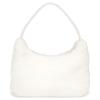 Prada Re-Edition 2000 zipper closure fabric armpit bag handbag hand shoulder bag women's white