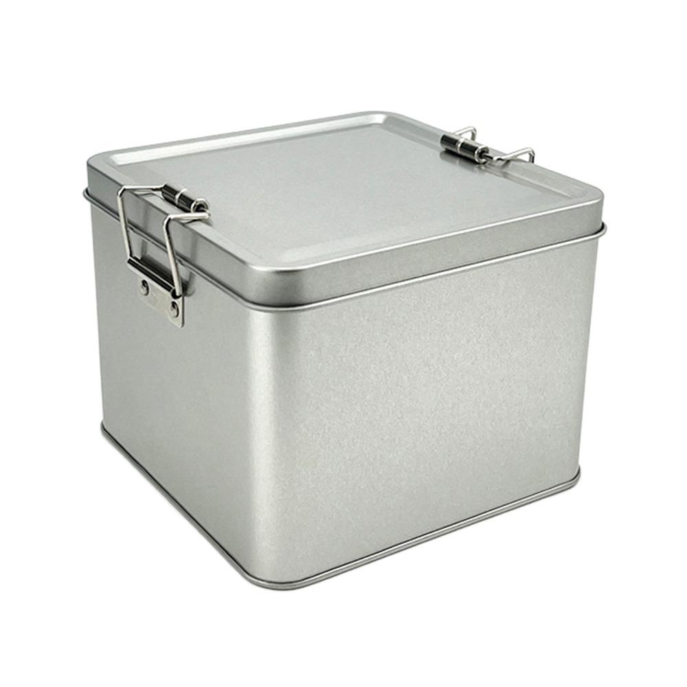 120*120*95мм Металлическая коробка для хранения Разноцветная конфетница Прочная защелка Жестяная коробка Контейнер для денег