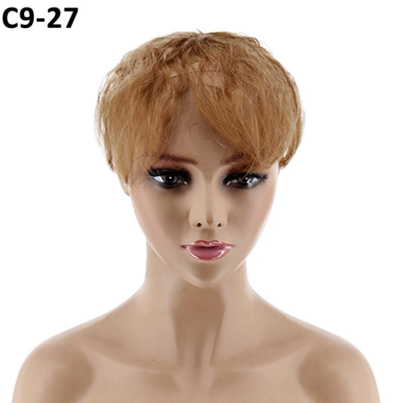 LISI HAIR Женский натуральный парик, 3D воздушные волосы для наращивания, искусственная заколка для волос, чистый цвет, парики из высокотемпературного волокна, повседневная одежда