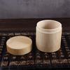 Natural Portable Bottle Handmade Bamboo With Lid Container Tea Canister Organizer Storage Box