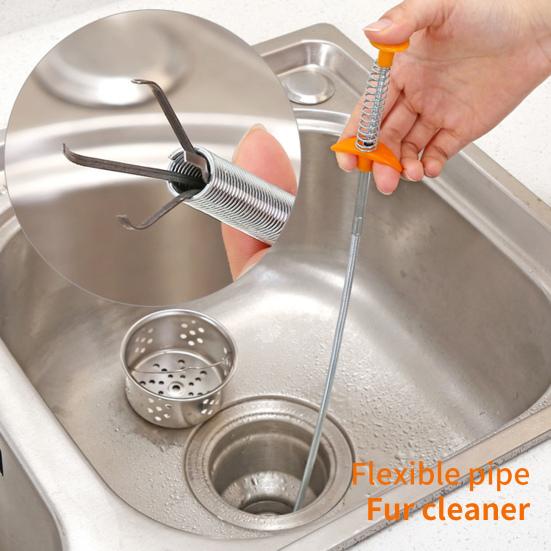 Практичный мягкий, глубокий чистый долговечный зажим для раковины, сточных вод, зажим для очистки сливной трубы, инструмент для чистки дома