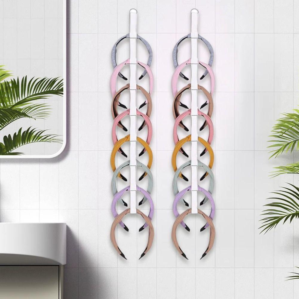 Space Saving Headband Storage Holder Wall-Mounted Wall Headband Holder Headband Organizer Closet
