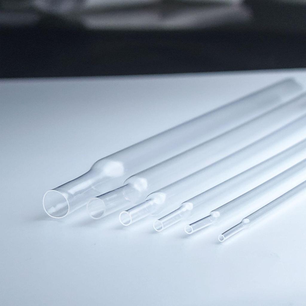 High Transparency FEP Heat Shrink Tube - Corrosion-Resistant, High-Temperature Insulation Sleeve for Wire Protection