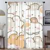 Blackout Curtains 2 Pieces Cut Cartoon Animal Home Interior Curtains for Camera Tulle for Bedroom Shades Partition Curtain Room