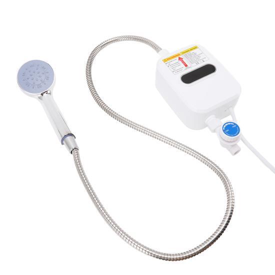 3500 Вт проточный водонагреватель электрический мгновенный с сенсорным экраном HD водонагреватель душевой комплект для дома общежития ЕС 220 В 