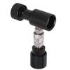CO2 Cylinder Refill Adapter Soda Connector with W21.8?14 Fit for Soda Club Black