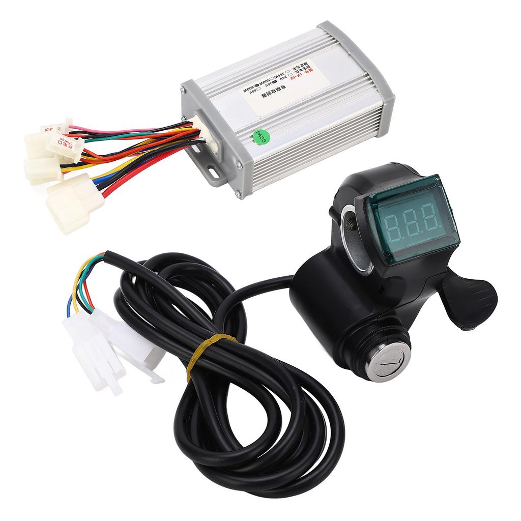 Комплект контроллера двигателя велосипеда 36 В 800 Вт с дисплеем дроссельной заслонки и чувствительным управлением, контроллер щеточного двигателя с