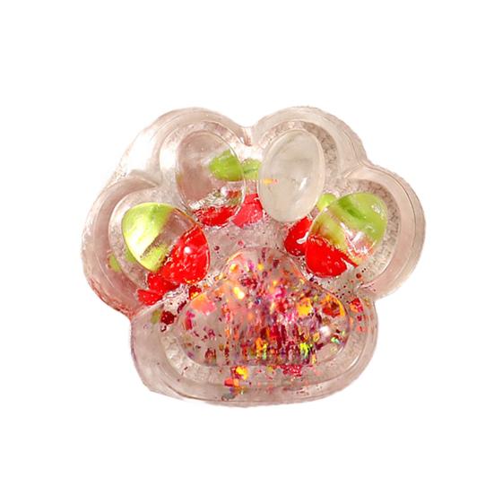 1/5 шт. Сенсорная игрушка для кошачьей лапы, игрушка для сжимания, прозрачная игрушка, мягкая для детей и взрослых