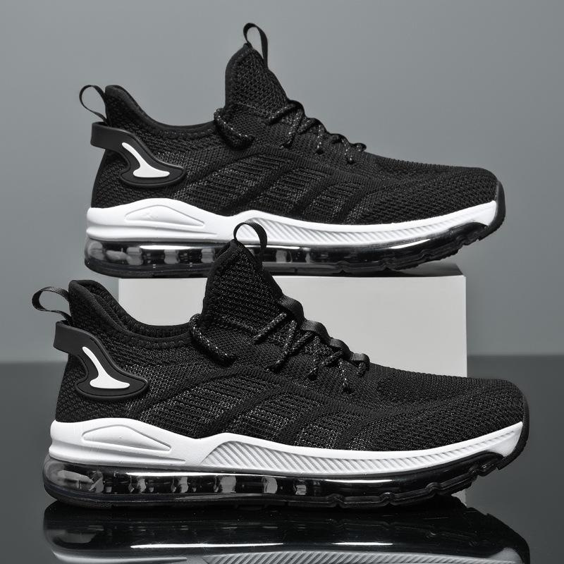 Large Size New Men Running Shoes Men'S Air Cushion Sneakers Elastic Men Jogging Shoes Trainers Sport Shoes Men Size39-48