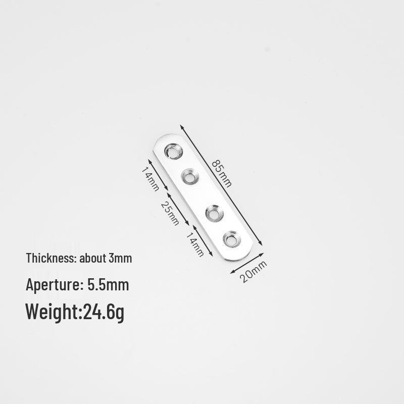 Угловой кронштейн усиления из нержавеющей стали, плоский и Г-образный, соединитель