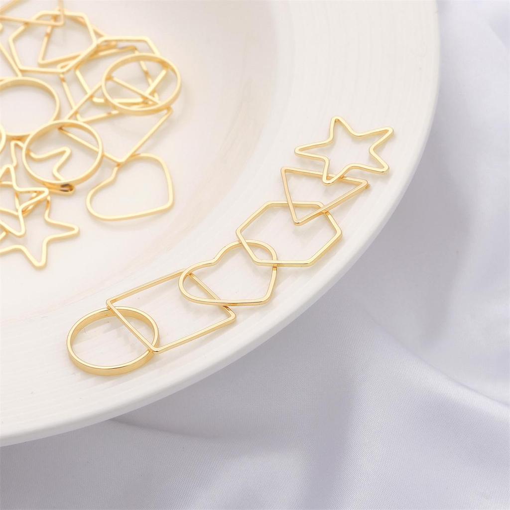 2Pcs Copper Geometry Accessories Platting 14K Gold Color For Jewelry Making DIY Earring Charm Decoration