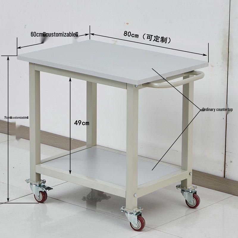 Mobile Anti-Static Workbench with Wheels | Workshop Trolley | Operating & Inspection Table | Packing Station
