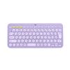 Беспроводная клавиатура Logitech Wireless Thin Small K380LV Lavender Bluetooth Wireless Keyboard Windows Mac iPad iOS Android Chrome Surface K380