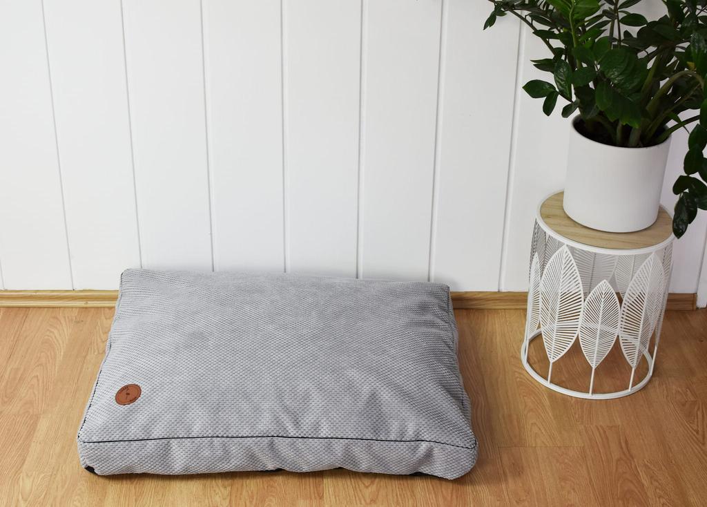 Mia Gray Cushion - 100 X 80 X 10