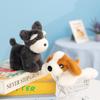 Cuddly Pose Puppy Series Plush Toys Mini Fluffy Schnauzer Poodle Bichon Rottweiler Golden Retriever Doll Lovely Desktop Pets