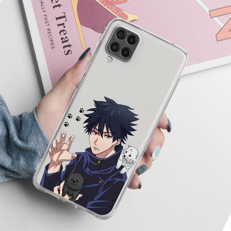 Чехол Anime Jujutsu Kaisen для Samsung Galaxy A71 A22 5G A52 A12 A13 A72 A73 A11 A33 A41 A31 A32 A51 A53 A21s Силиконовый чехол
