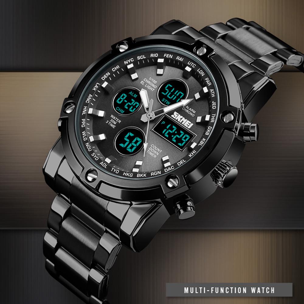 Мужские наручные многофункциональные часы