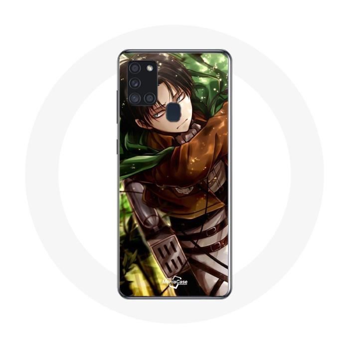 Case for Samsung Galaxy A21S Attack On Titan Levi Ackerman