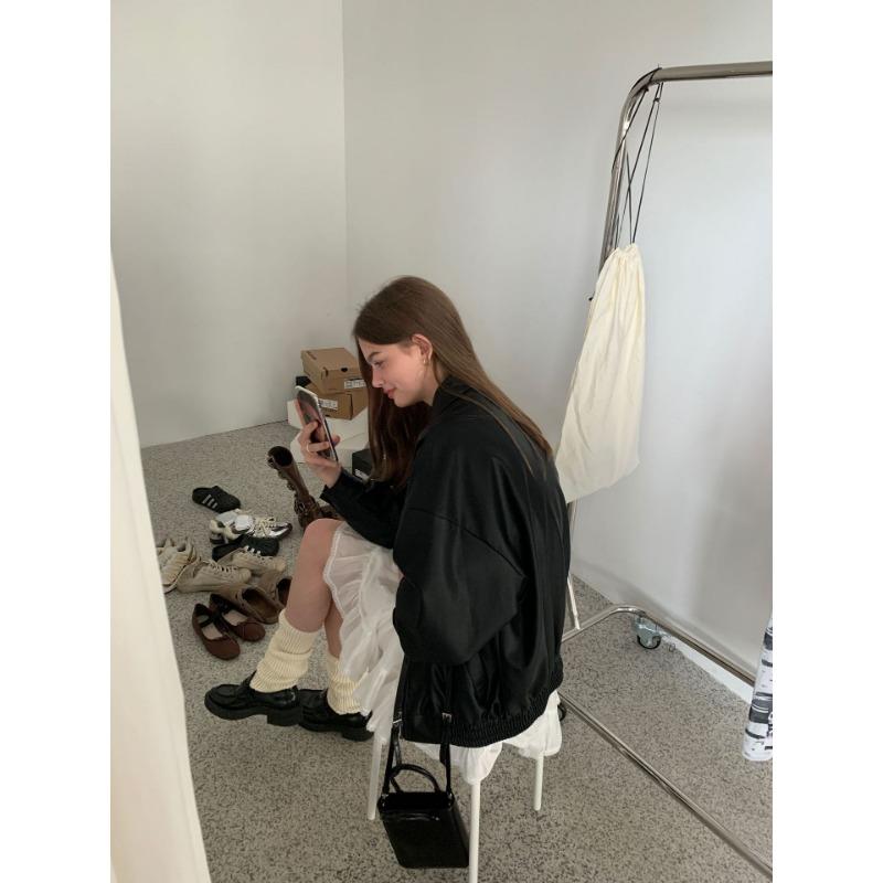 Vintage PU Leather Clothing New Korean Version Texture Loose Casual Handsome Motorcycle Jacket Women Cool Waterproof Soft Faux Leather Jackets