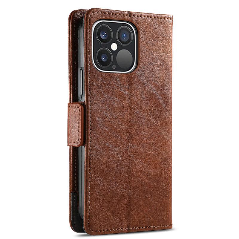 Folding Screen Flip Business Phone Case Phone Cover Compatible For 13 6.5/ 13 Pro/ 12 Pro Max/ 12/12